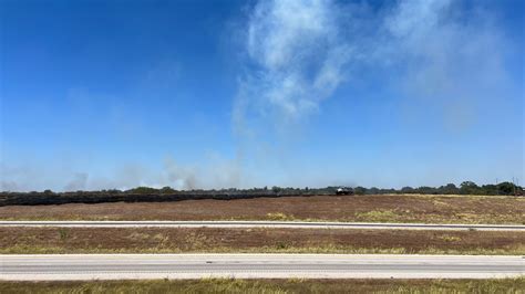 Wildfire near Lockhart burns 228 acres, 95% contained